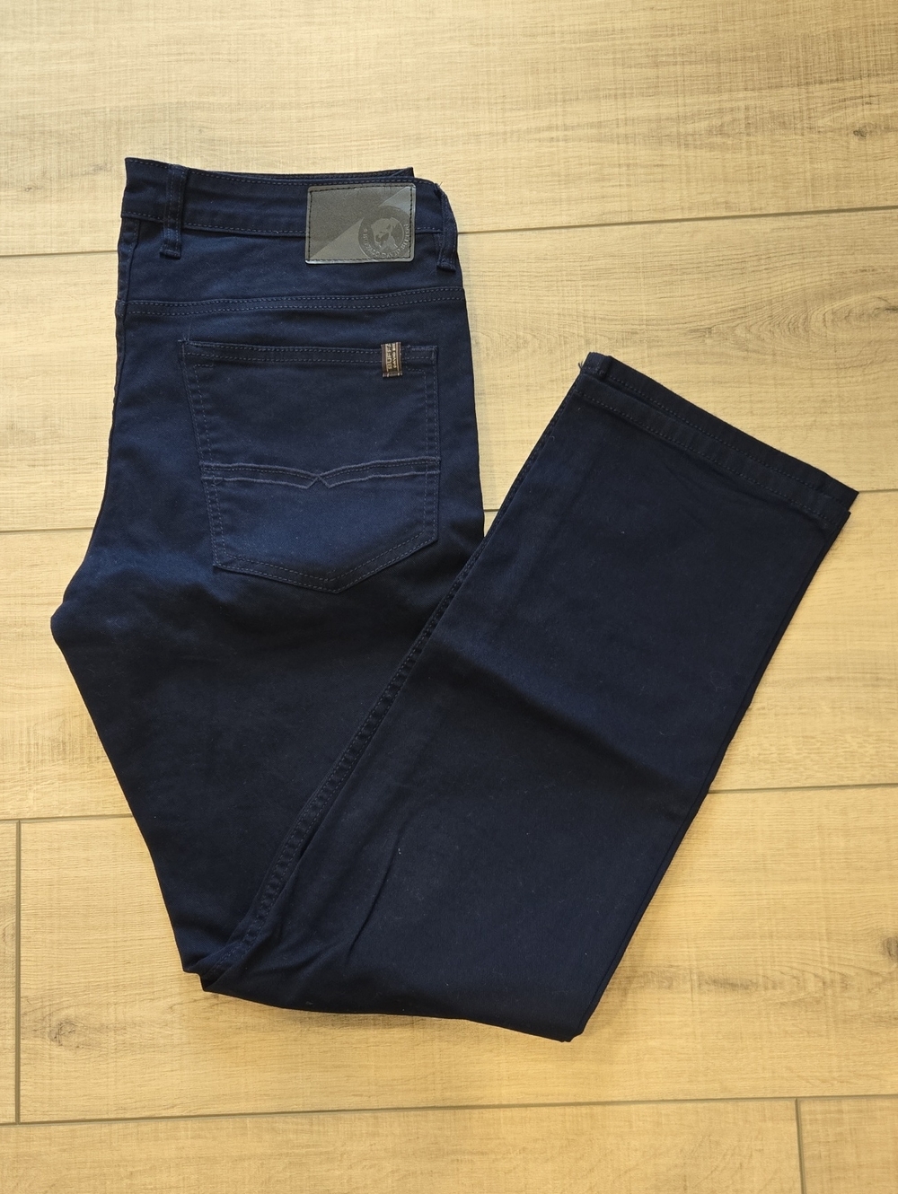Buffalo David Bitton Men's Slim Straight Jeans in Dark Navy